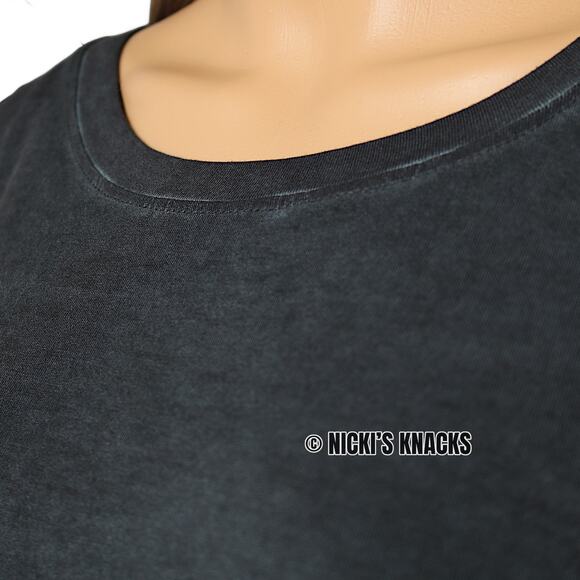 Bobby Jones Gray Burnwash Dolman Sleeve Relaxed Fit T-Shirt Round Hem Size M - Picture 4 of 11